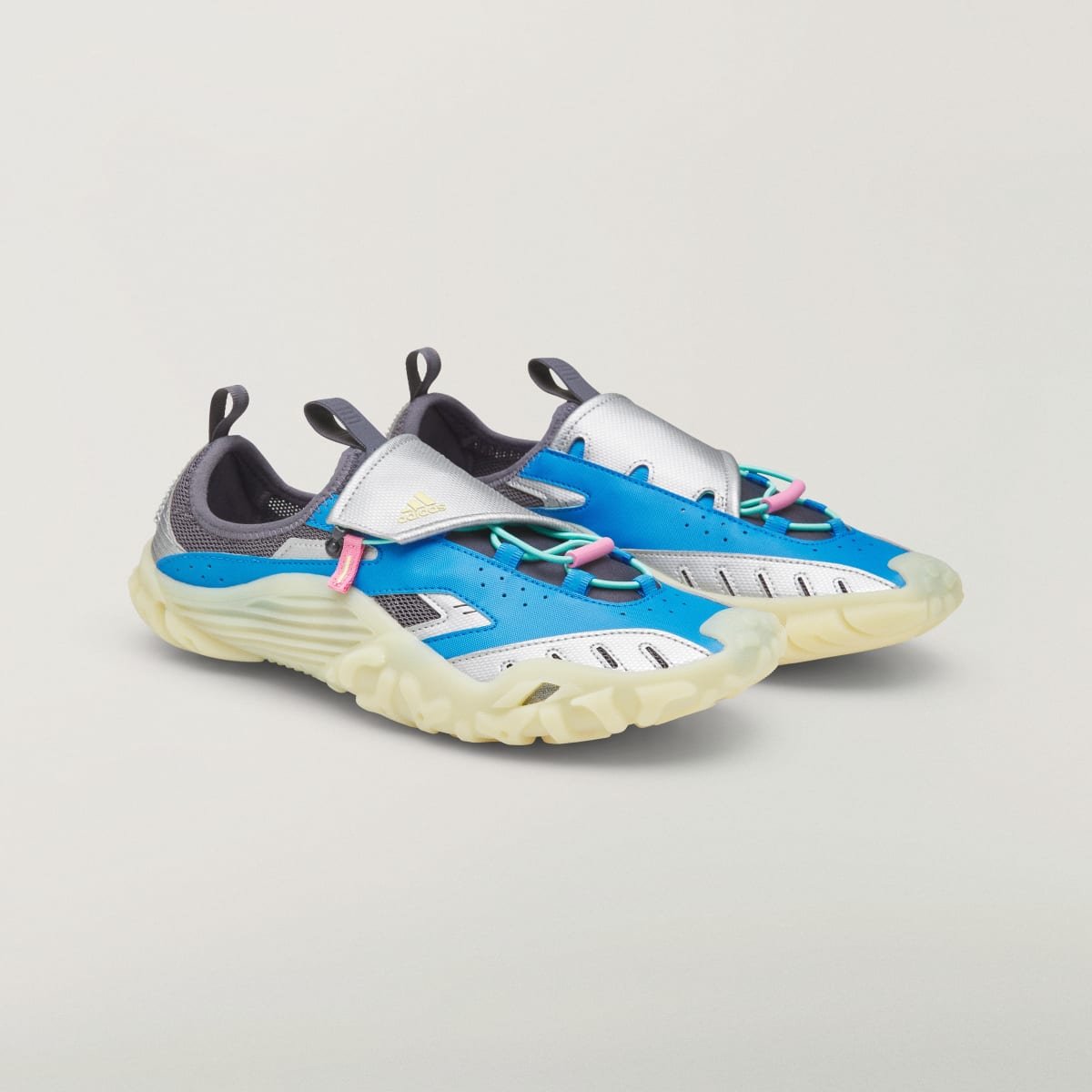 Adidas Men's PW Water Moc - Lucid Ray Blue / Silver Metallic / Aurora Onix - Image 4