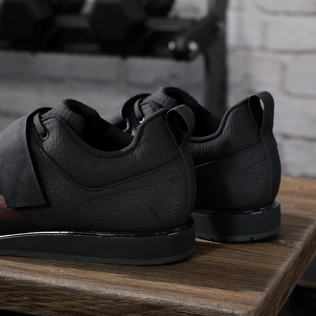 Adidas Men's Powerlift 5 Weightlifting Shoes - Core Black / Core Black / Carbon - Image 10