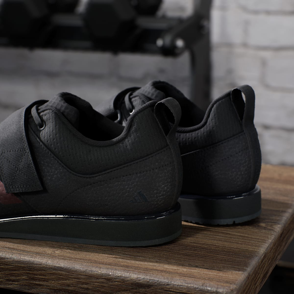 Adidas Men's Powerlift 5 Weightlifting Shoes - Core Black / Core Black / Carbon - Image 10