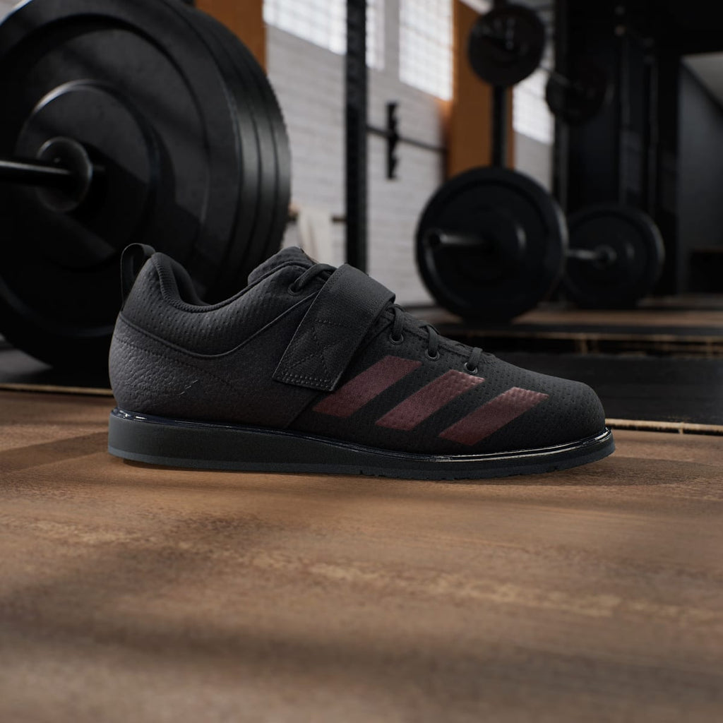 Adidas Women's Powerlift 5 Weightlifting Shoes - Core Black / Core Black / Carbon - Image 3
