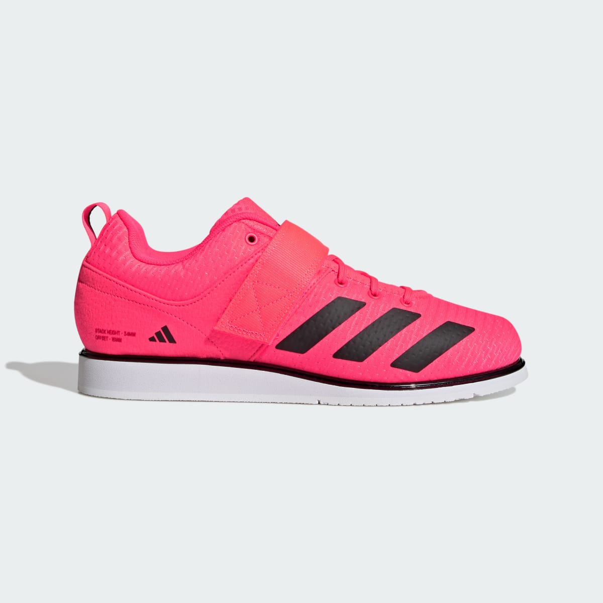 Adidas Women's Powerlift 5 Weightlifting Shoes - Solar Turbo / Core Black / Pure Ruby - Image 1