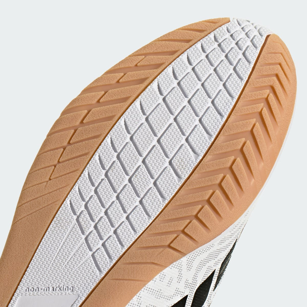 Adidas Women's Predator Club Sala Fold-Over Tongue Indoor Soccer Cleats - Cloud White / Solar Turbo / Core Black - Image 10