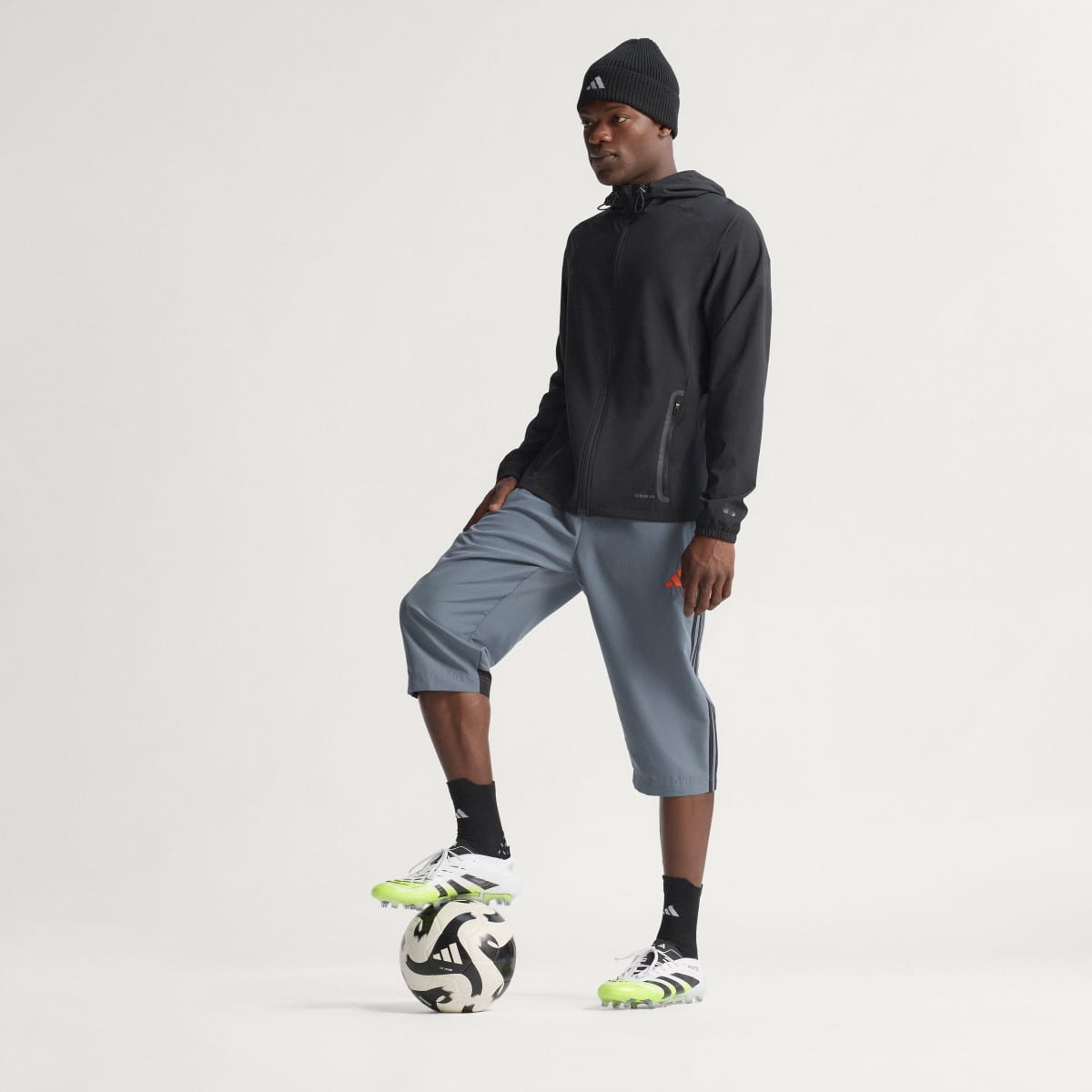 Adidas Women's Predator Elite Firm Ground Cleats - Cloud White / Core Black / Lucid Lemon - Image 6