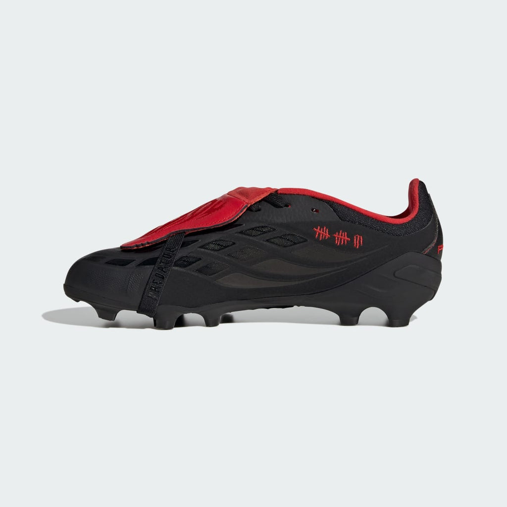 Adidas Kids' Predator Elite Firm Ground Soccer Cleats Kids - Core Black / Core Black / Core Black - Image 7