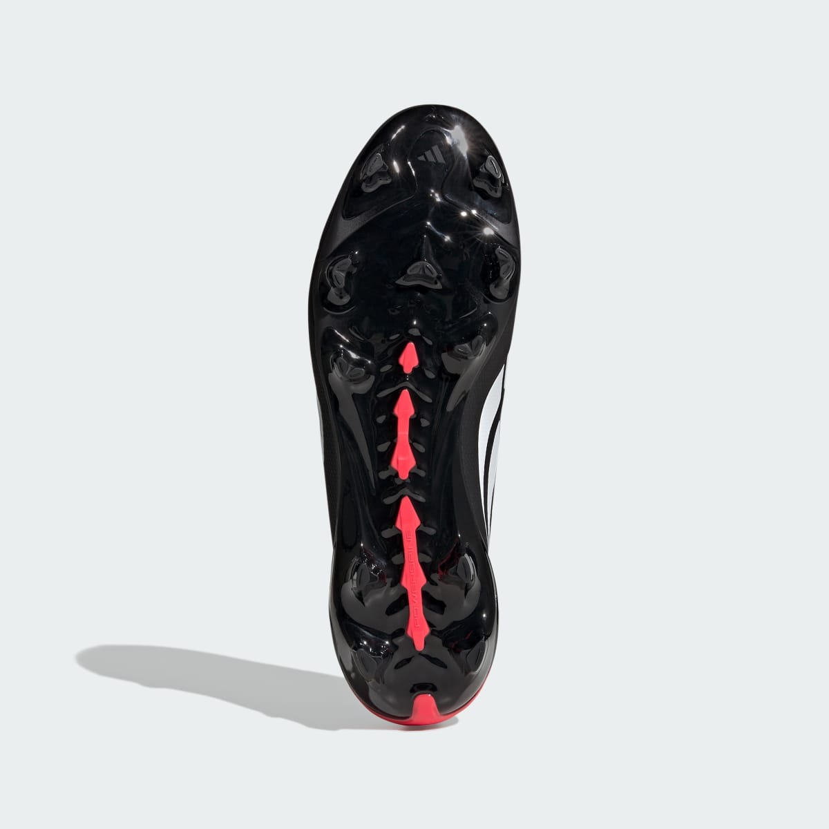 Adidas Women's Predator League Firm Ground Soccer Cleats - Core Black / Cloud White / Lucid Red - Image 4