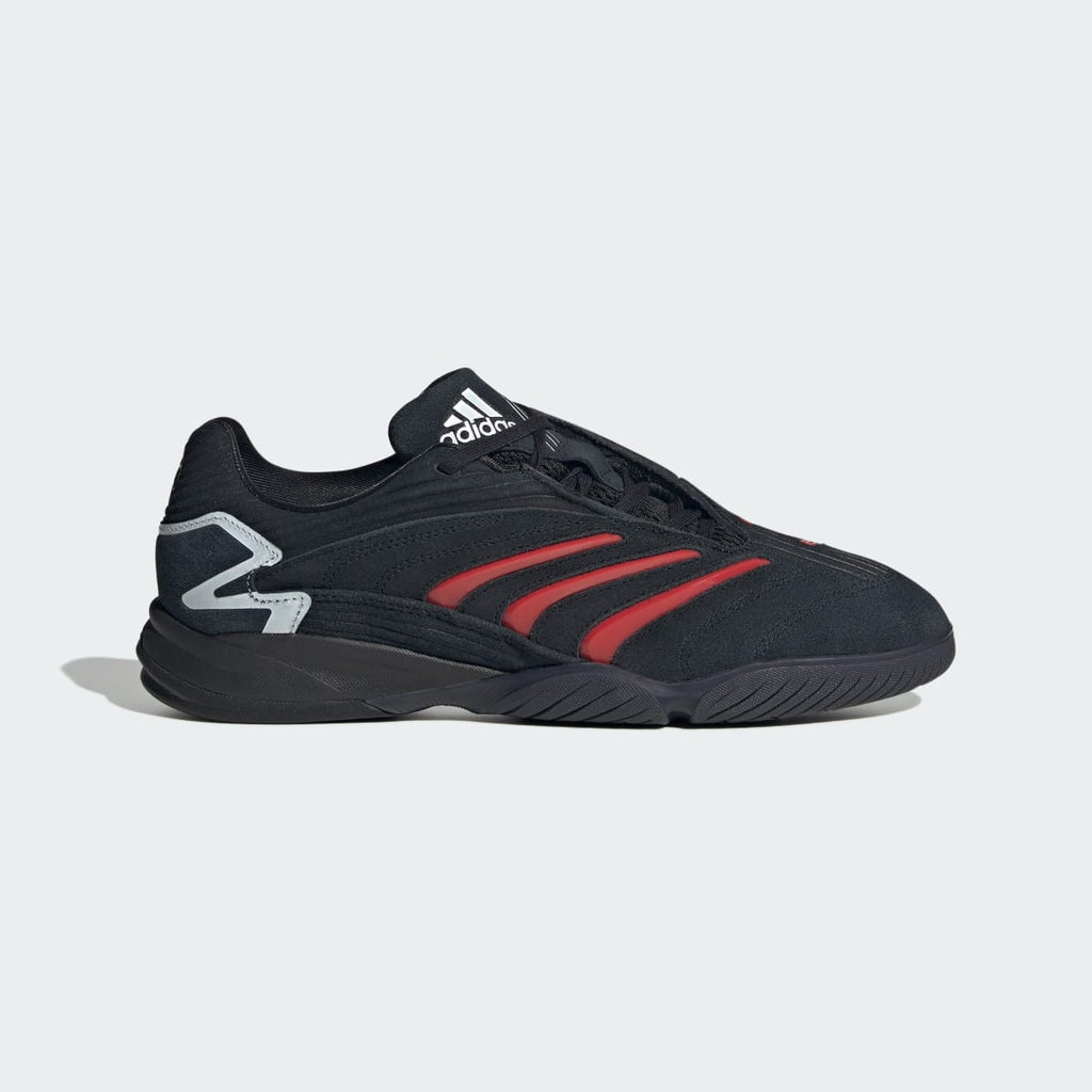 Adidas Men's Predator Sala Shoes - Core Black / Better Scarlet / Cloud White - Image 1