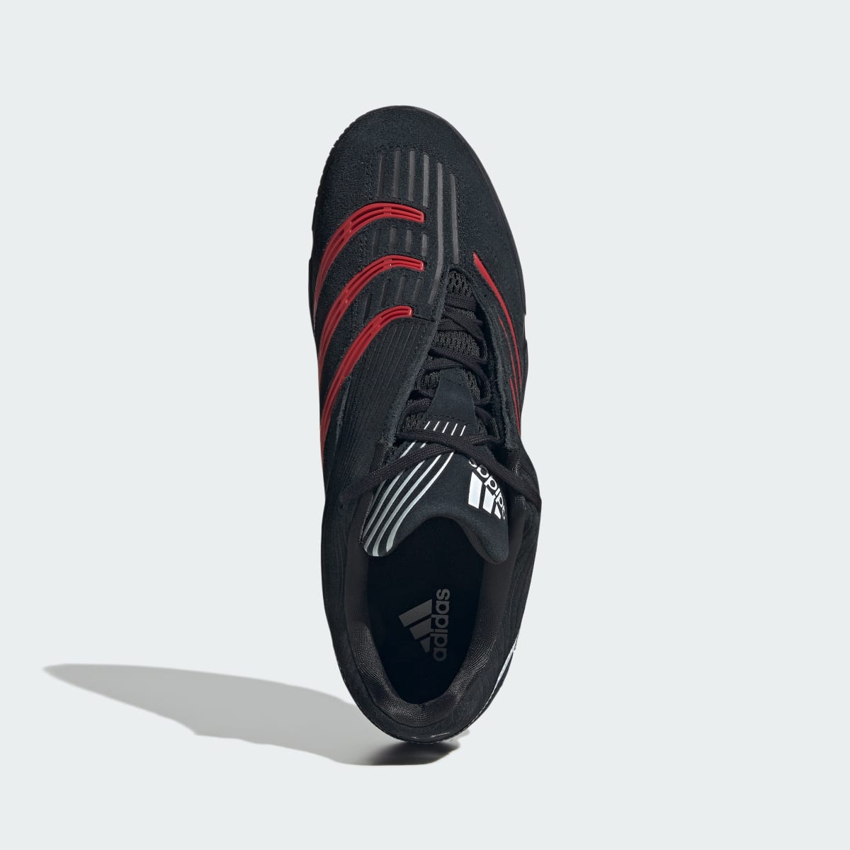 Adidas Men's Predator Sala Shoes - Core Black / Better Scarlet / Cloud White - Image 2