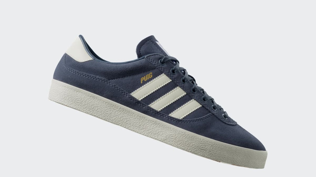 Adidas Men's Puig Indoor Shoes - Preloved Ink / Off White / Blue Bird - Image 2