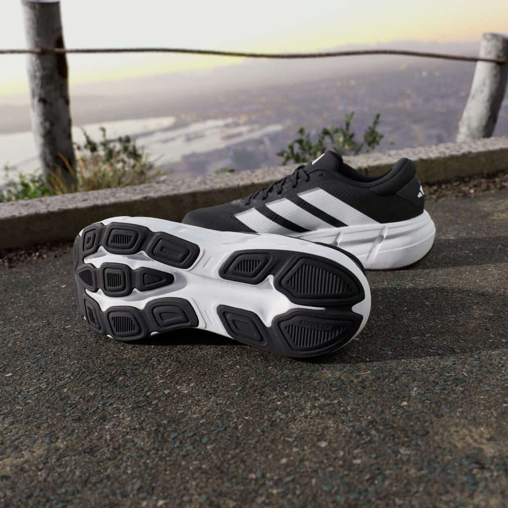 Adidas Men's QUESTAR 4 RUNNING SHOES - Core Black / Cloud White / Grey Six - Image 4