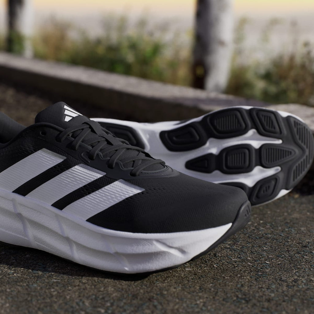 Adidas Men's QUESTAR 4 RUNNING SHOES - Core Black / Cloud White / Grey Six - Image 9