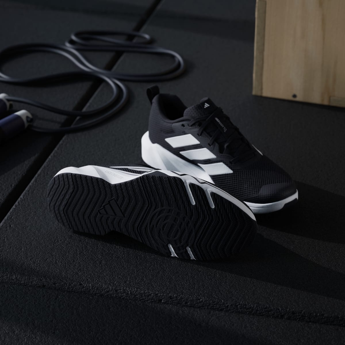 Adidas Men's RAPIDMOVE GO TRAINER M - Core Black / Cloud White / Cloud White - Image 4