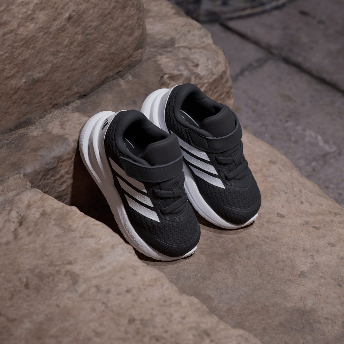 Adidas Kids' RUNFALCON 6 SHOE INFANT - Core Black / Cloud White / Core Black - Image 5