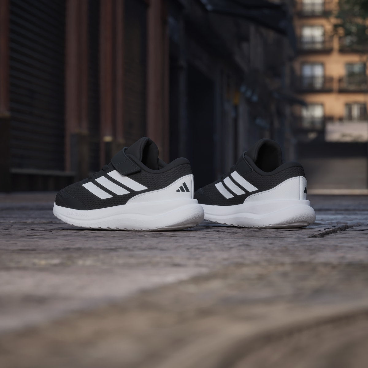 Adidas Kids' RUNFALCON 6 SHOE INFANT - Core Black / Cloud White / Core Black - Image 6
