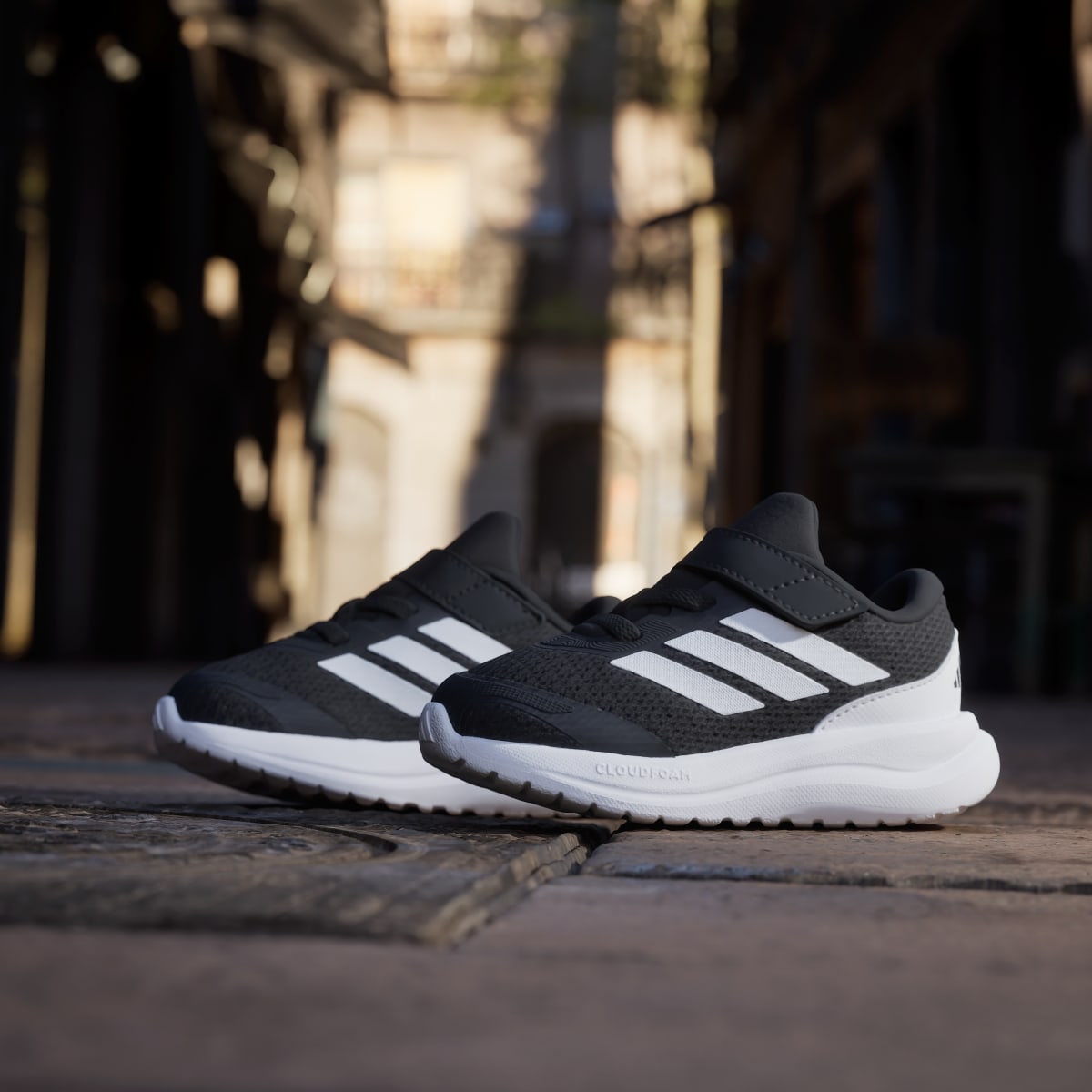 Adidas Kids' RUNFALCON 6 SHOE INFANT - Core Black / Cloud White / Core Black - Image 9
