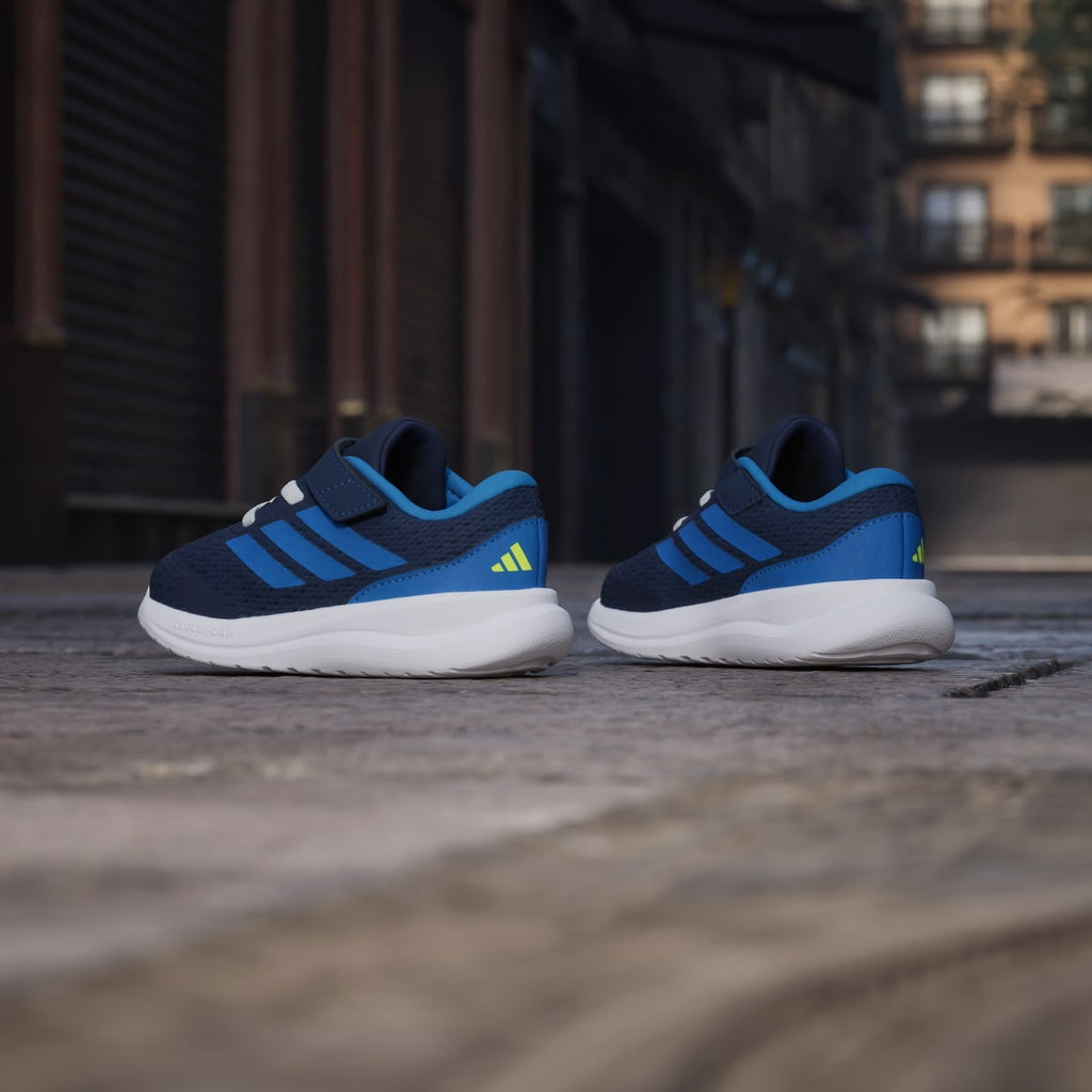 Adidas Kids' RUNFALCON 6 SHOE INFANT - Dark Blue / Bright Royal / Lucid Lemon - Image 6