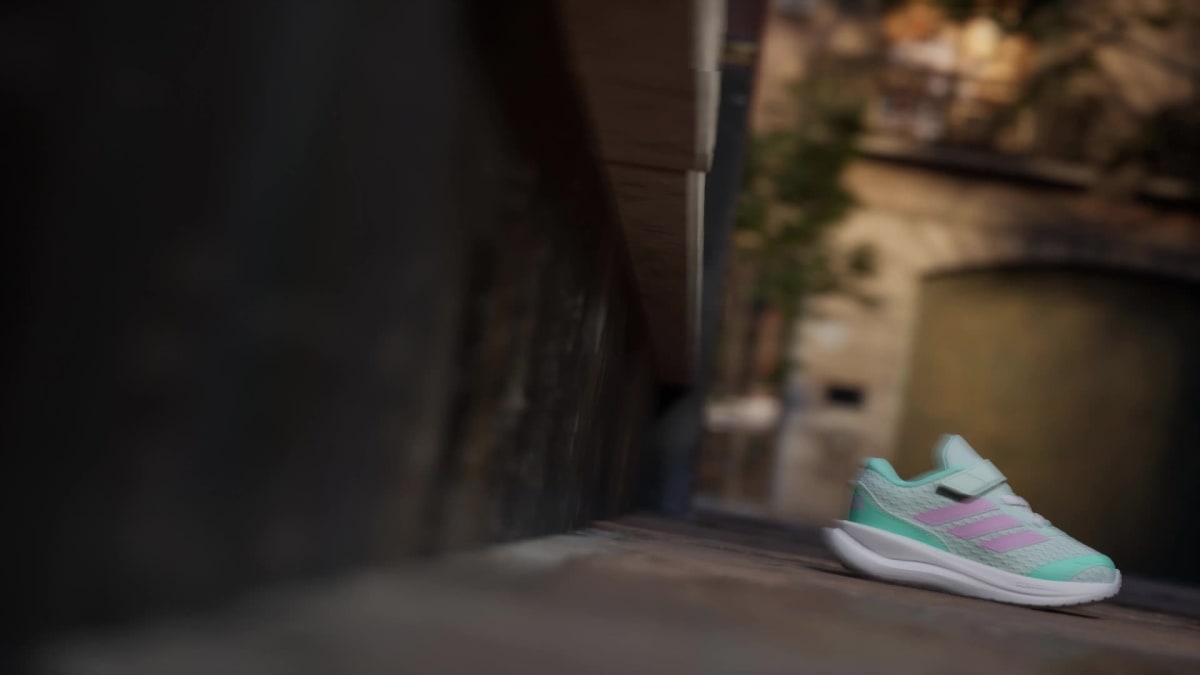 Adidas Kids' RUNFALCON 6 SHOE INFANT - Halo Mint / Bliss Lilac / Flash Aqua - Image 2