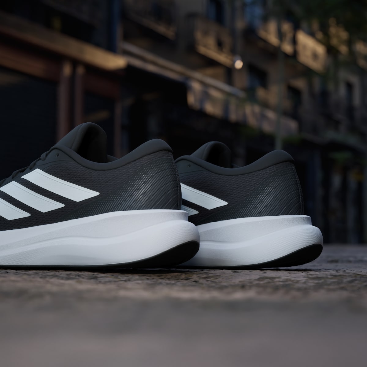 Adidas Women's RUNFALCON 6 Shoes - Core Black / Cloud White / Carbon - Image 10