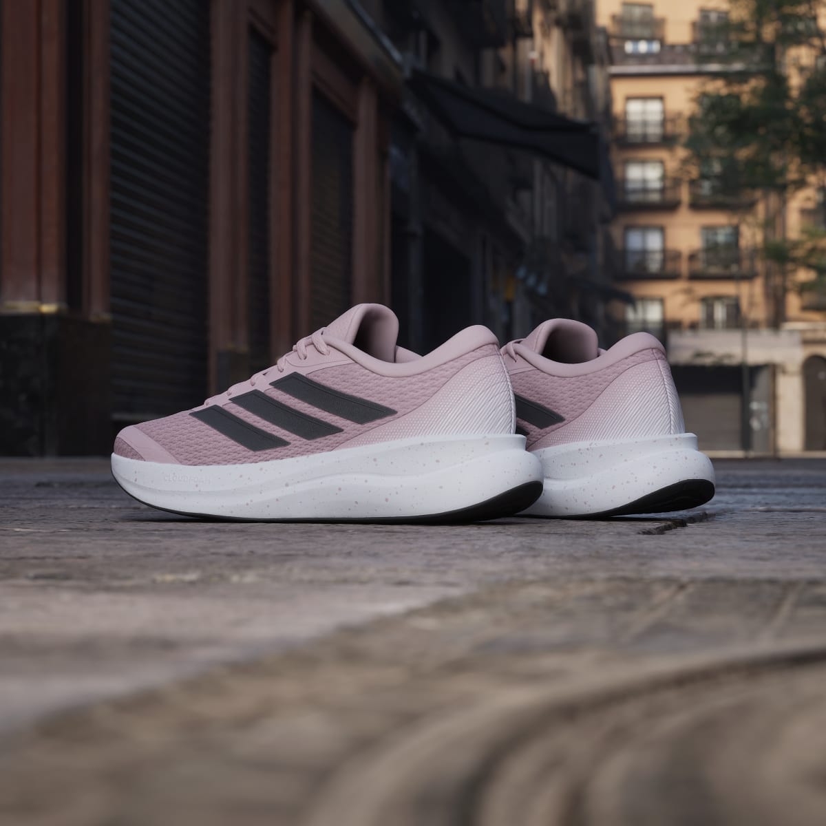 Adidas Women's RUNFALCON 6 Shoes - Dual Lilac / Carbon / Core Black - Image 6