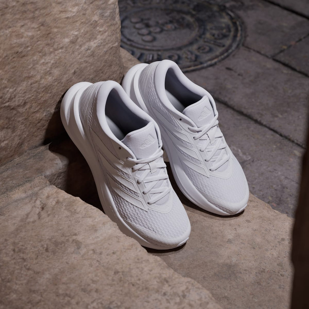 Adidas Women's RUNFALCON 6 Shoes - Cloud White / Cloud White / Grey One - Image 5