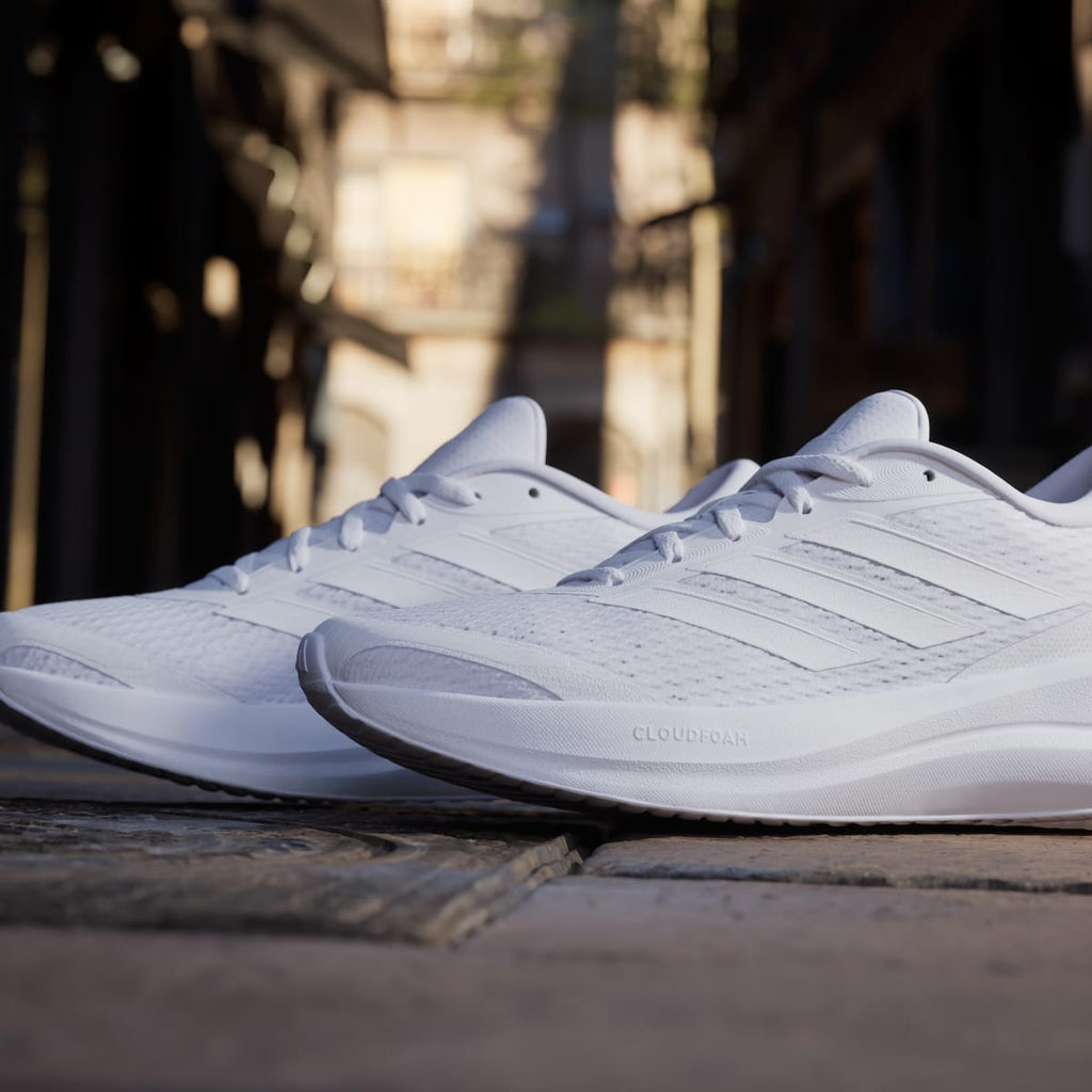Adidas Women's RUNFALCON 6 Shoes - Cloud White / Cloud White / Grey One - Image 9