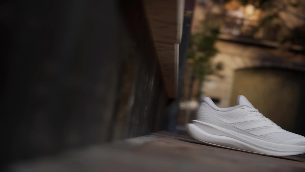 Adidas Women's RUNFALCON 6 Shoes - Cloud White / Cloud White / Grey One - Image 2