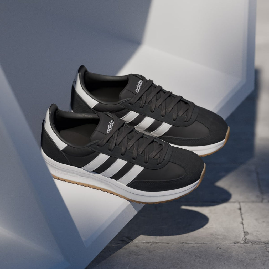 Adidas Women's RUN 70s 2.0 Shoes - Core Black / Core White / Core White - Image 5
