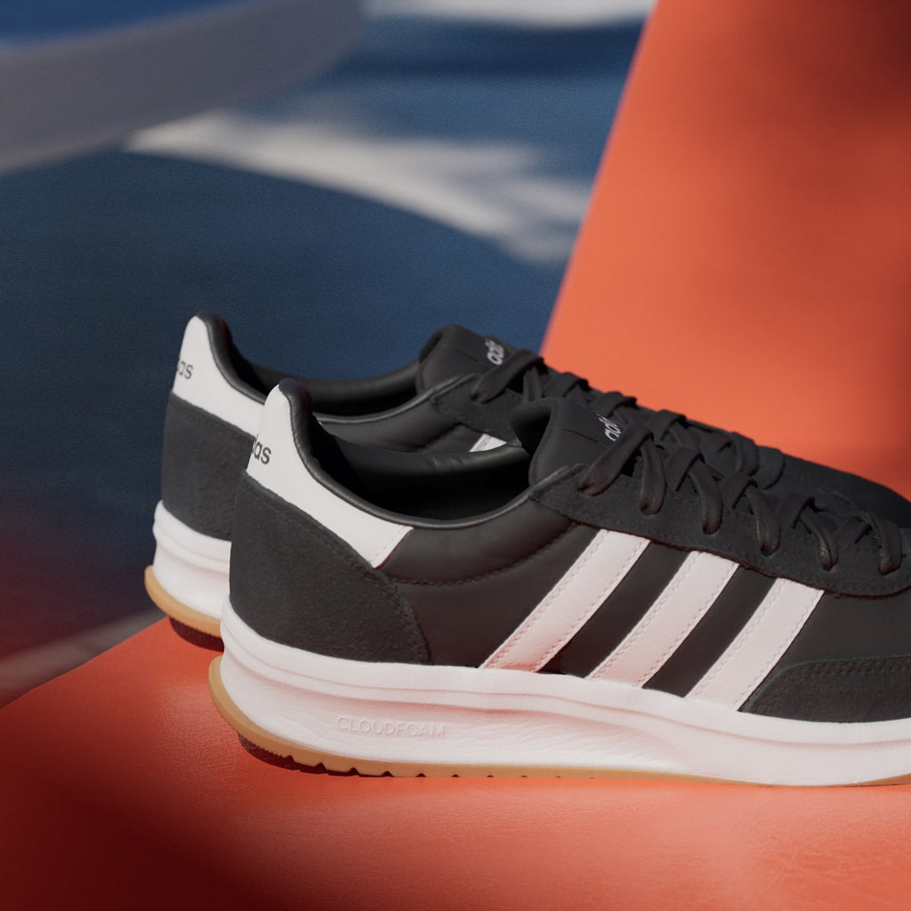 Adidas Women's RUN 70s 2.0 Shoes - Core Black / Core White / Core White - Image 9