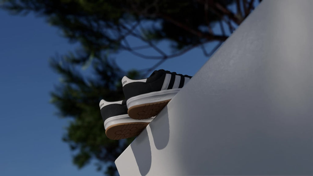 Adidas Women's RUN 70s 2.0 Shoes - Core Black / Core White / Core White - Image 2