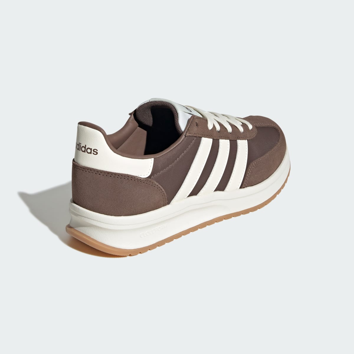 Adidas Women's RUN 70s 2.0 Shoes - Earth Strata / Off White / Gum - Image 5