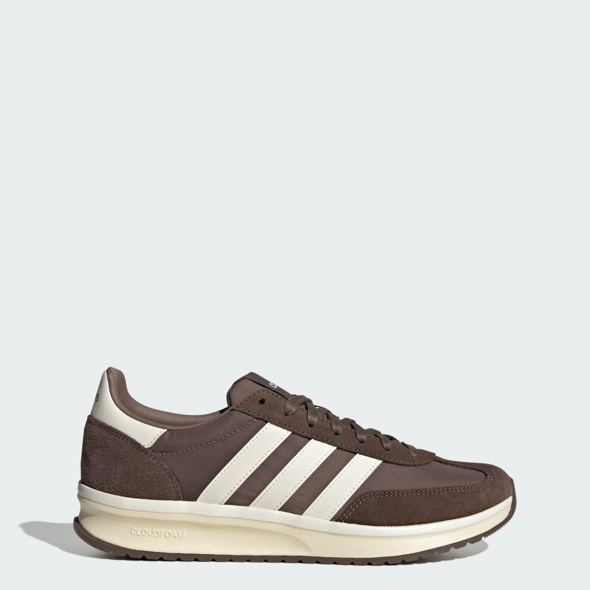 Adidas Men's RUN 70s 2.0 Shoes - Earth Strata / Off White / Warm Vanilla - Image 1