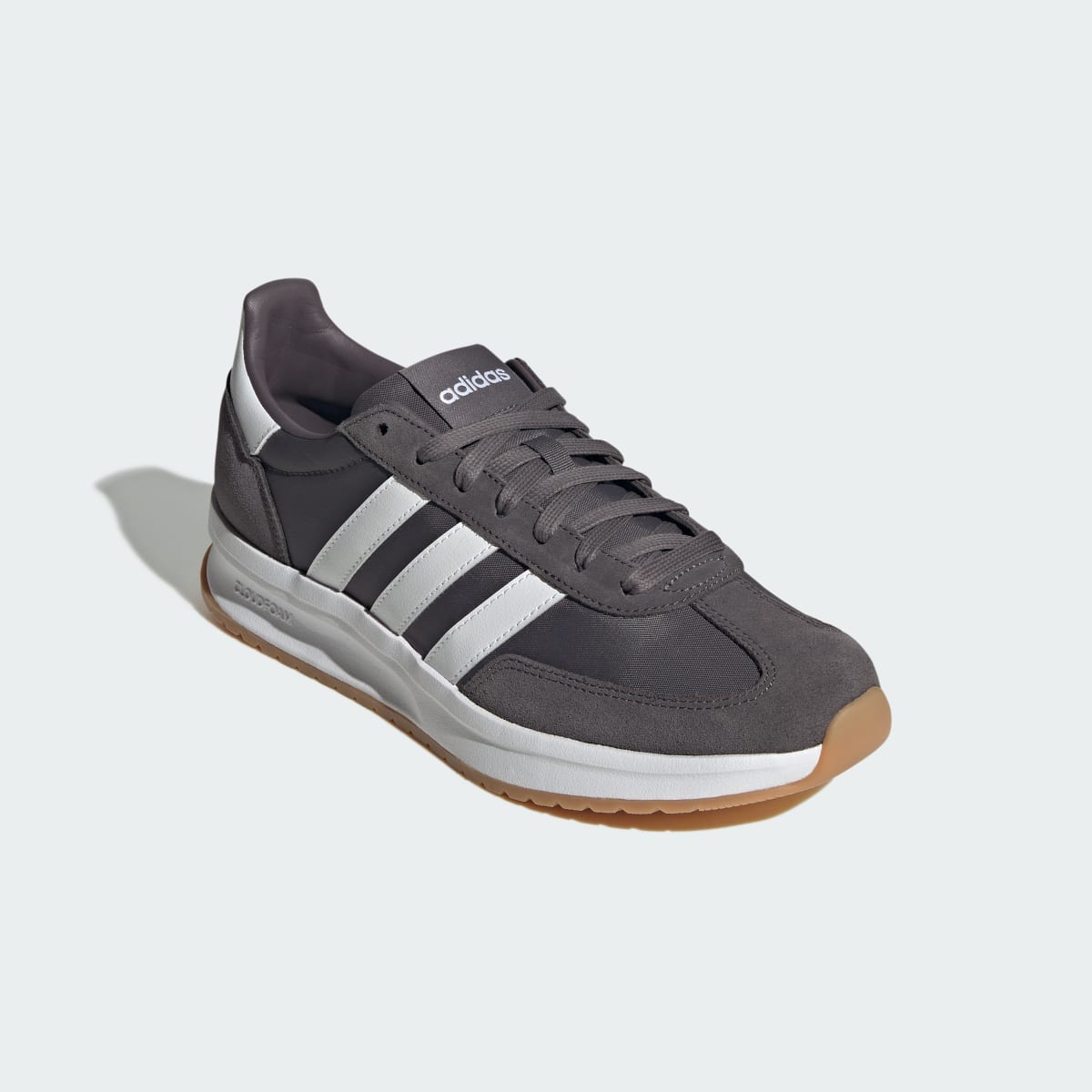 Adidas Men's RUN 70s 2.0 Shoes - Grey Strata / Cloud White / Gum - Image 4