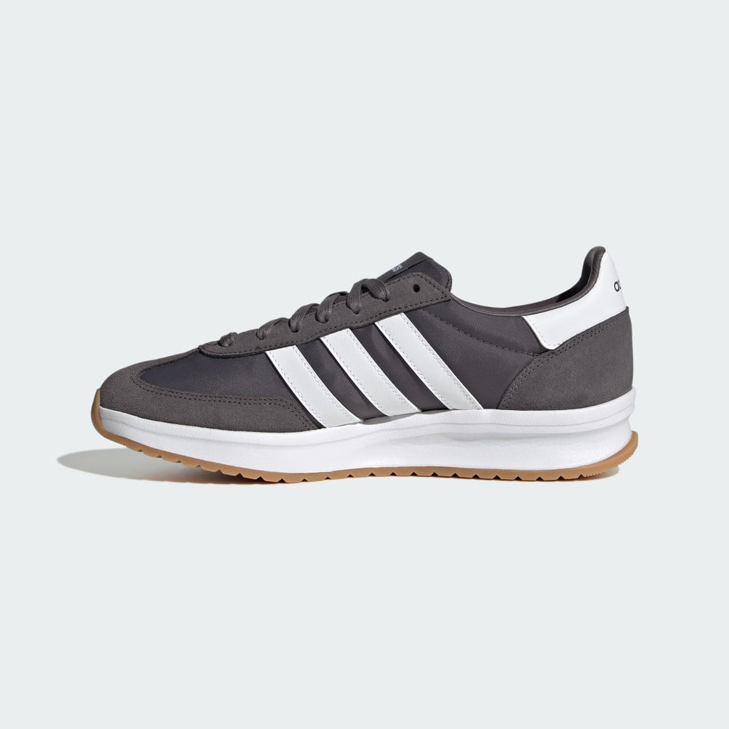 Adidas Men's RUN 70s 2.0 Shoes - Grey Strata / Cloud White / Gum - Image 6