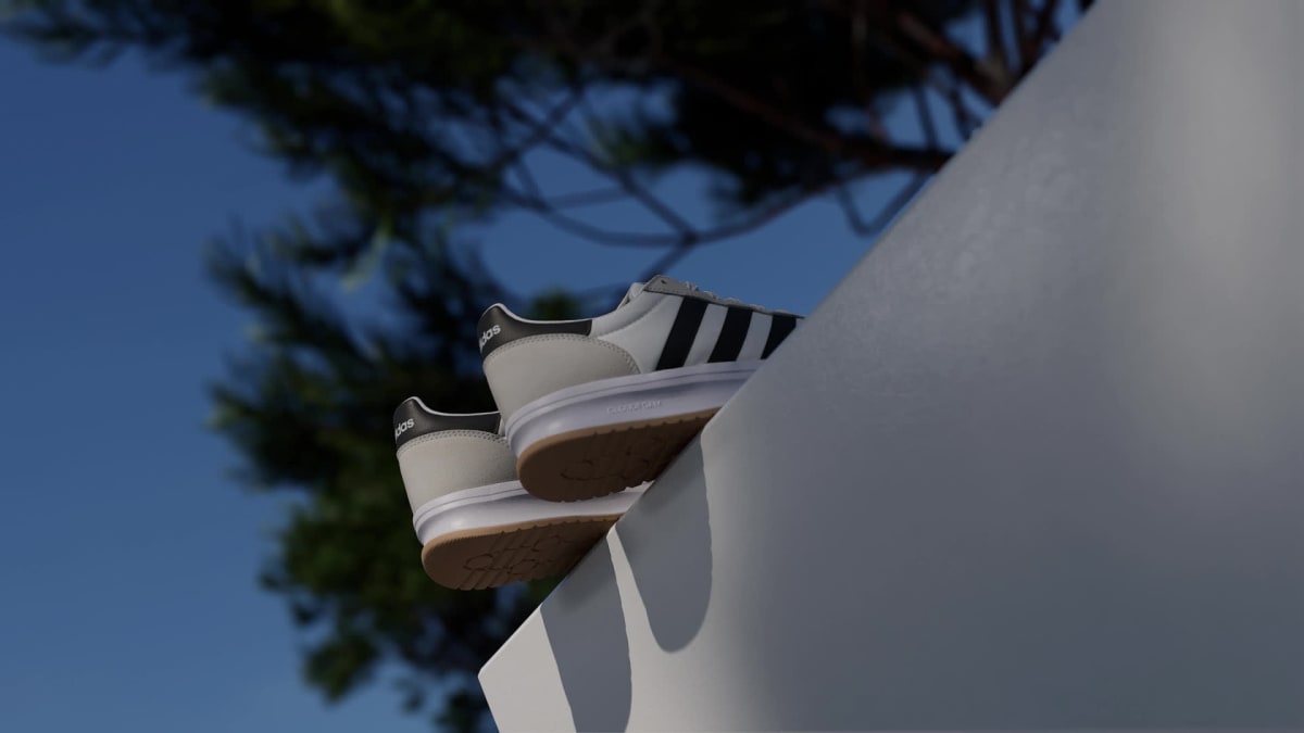 Adidas Men's RUN 70s 2.0 Shoes - Cloud White / Core Black / Grey One - Image 2