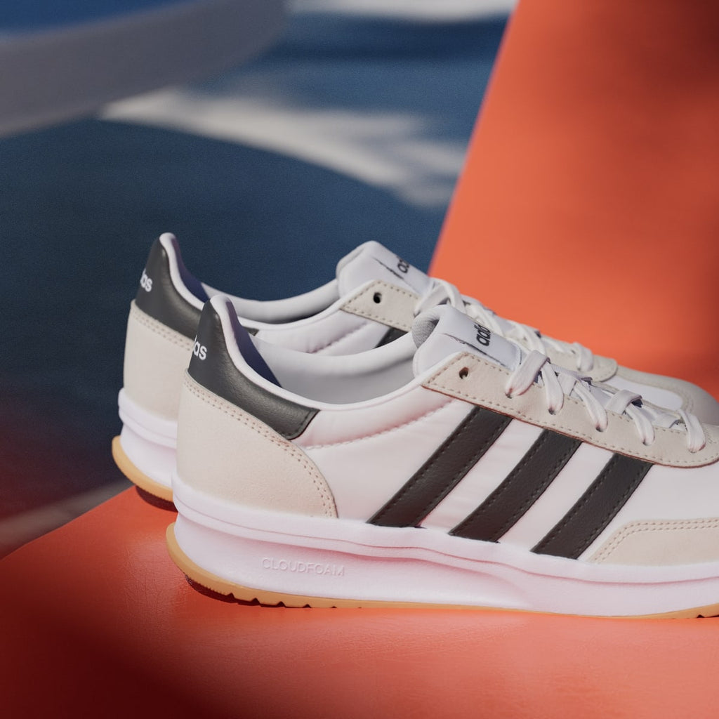 Adidas Women's RUN 70s 2.0 Shoes - Cloud White / Core Black / Grey One - Image 9