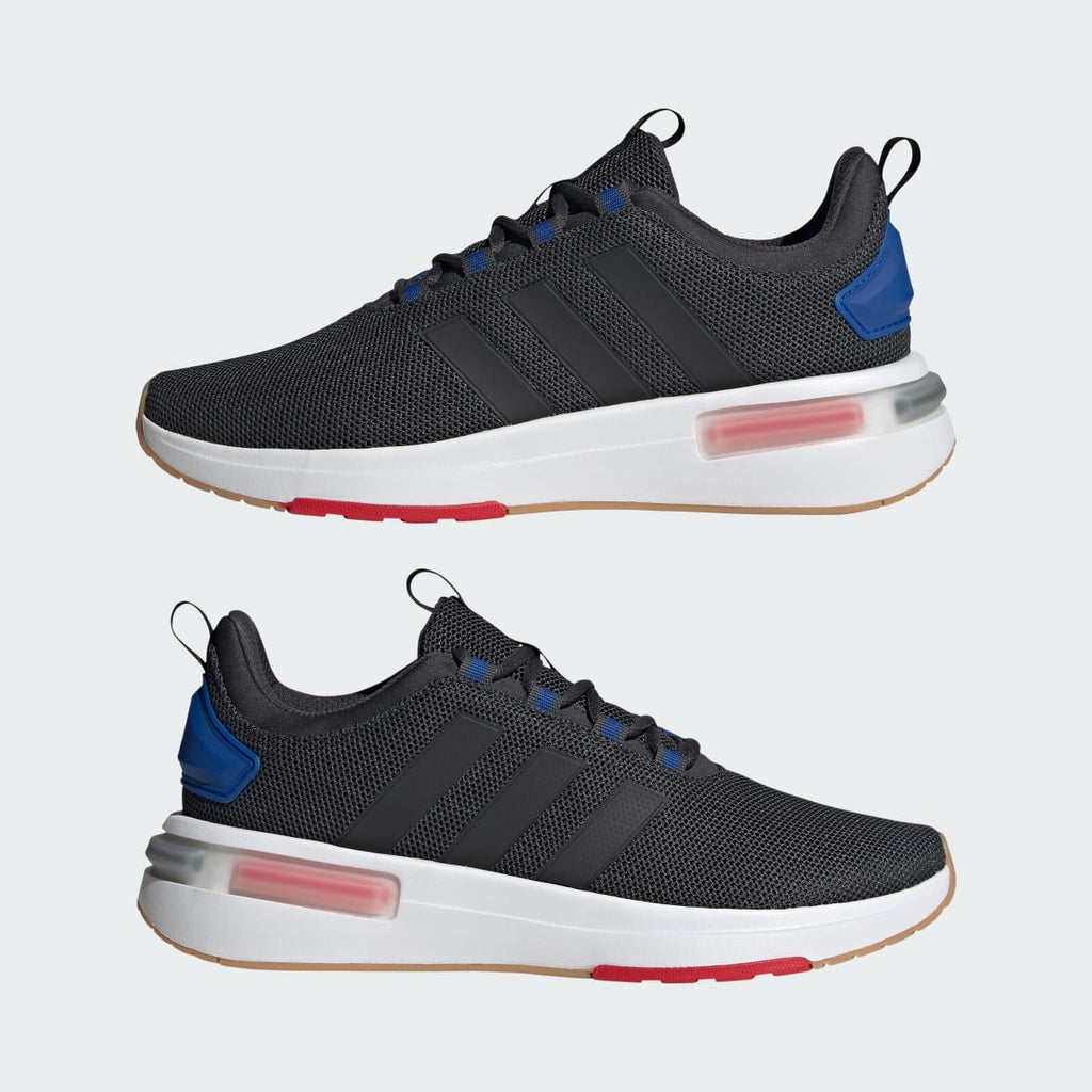 Adidas Men's Racer TR23 Shoes - Carbon / Core Black / Royal Blue - Image 7