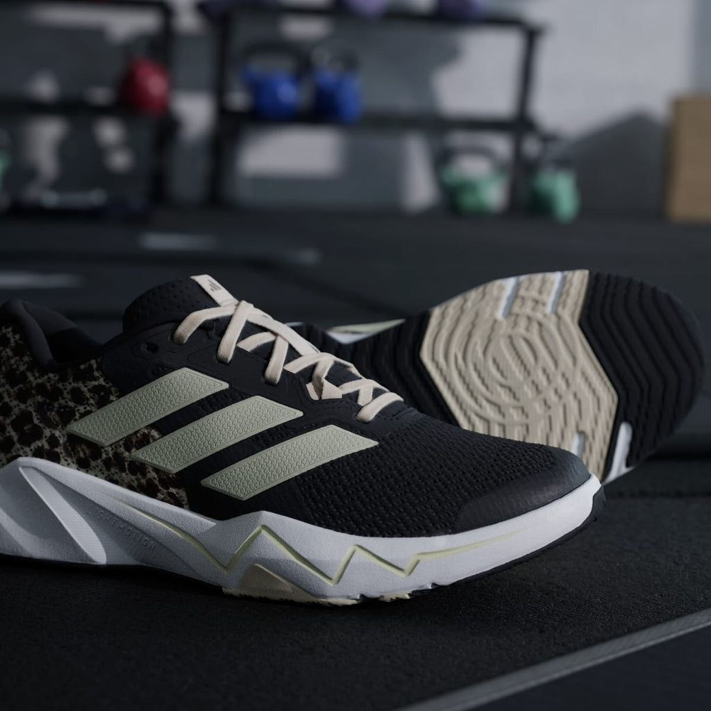 Adidas Women's Rapidmove Go Training Sneakers - Core Black / Ice Gold Met. / Crystal Linen - Image 10