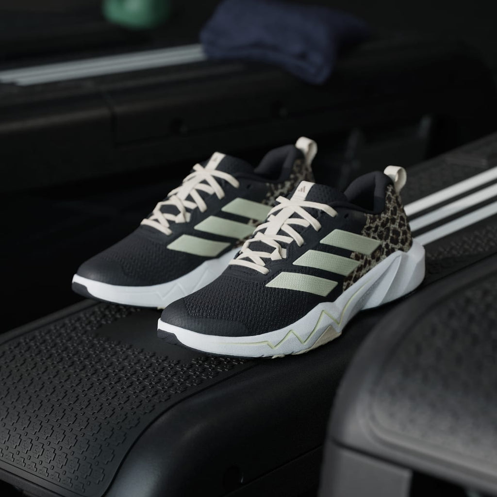 Adidas Women's Rapidmove Go Training Sneakers - Core Black / Ice Gold Met. / Crystal Linen - Image 4