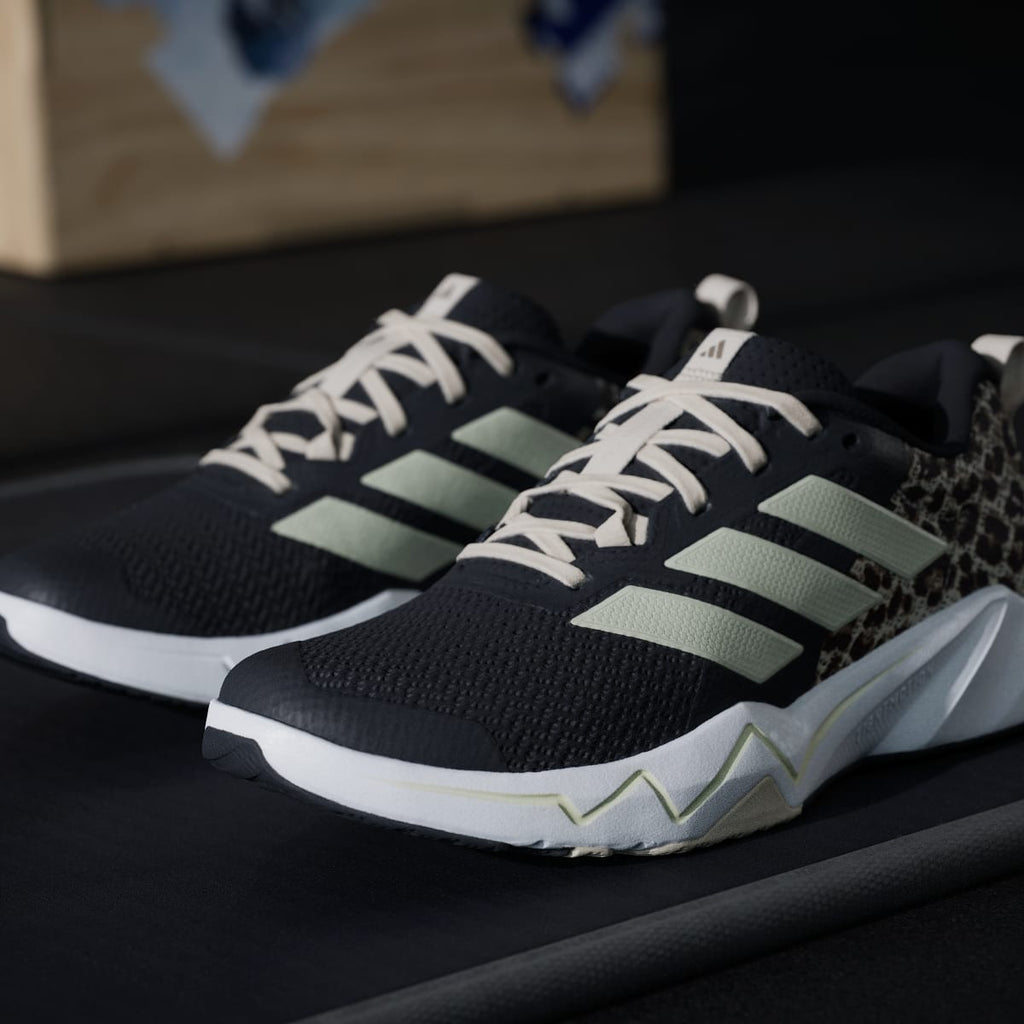 Adidas Women's Rapidmove Go Training Sneakers - Core Black / Ice Gold Met. / Crystal Linen - Image 8
