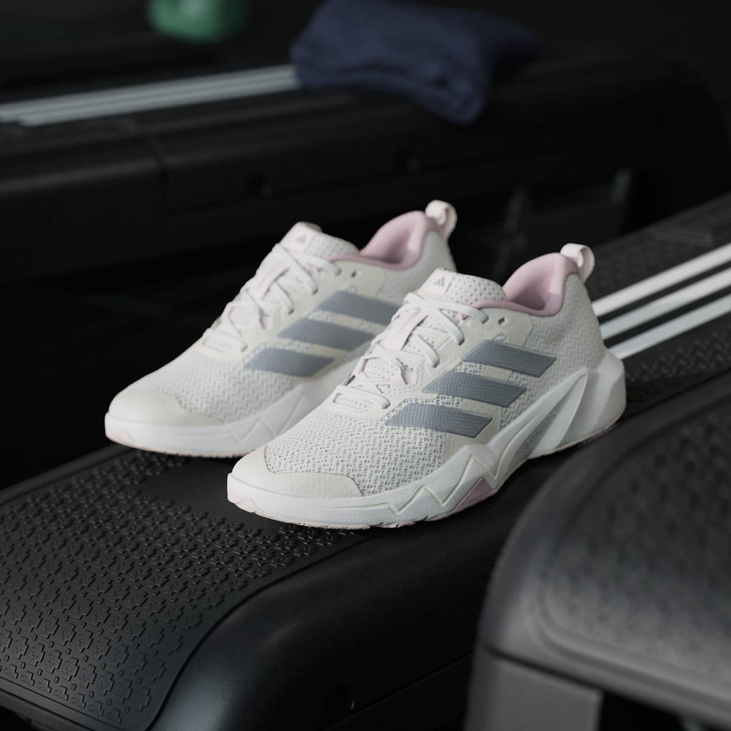 Adidas Women's Rapidmove Go Training Sneakers - Orbit Grey / Silver Metallic / Dual Lilac - Image 5