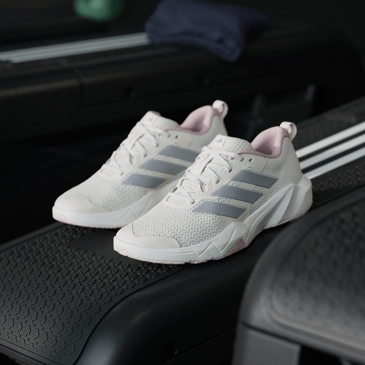 Adidas Women's Rapidmove Go Training Sneakers - Orbit Grey / Silver Metallic / Dual Lilac - Image 5