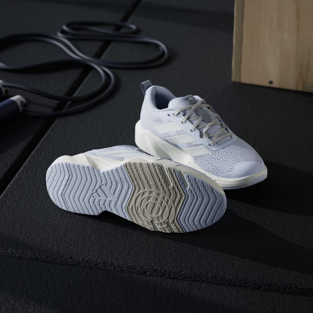 Adidas Women's Rapidmove Go Training Sneakers - Frozen Purple / Chalk White / Beige - Image 3