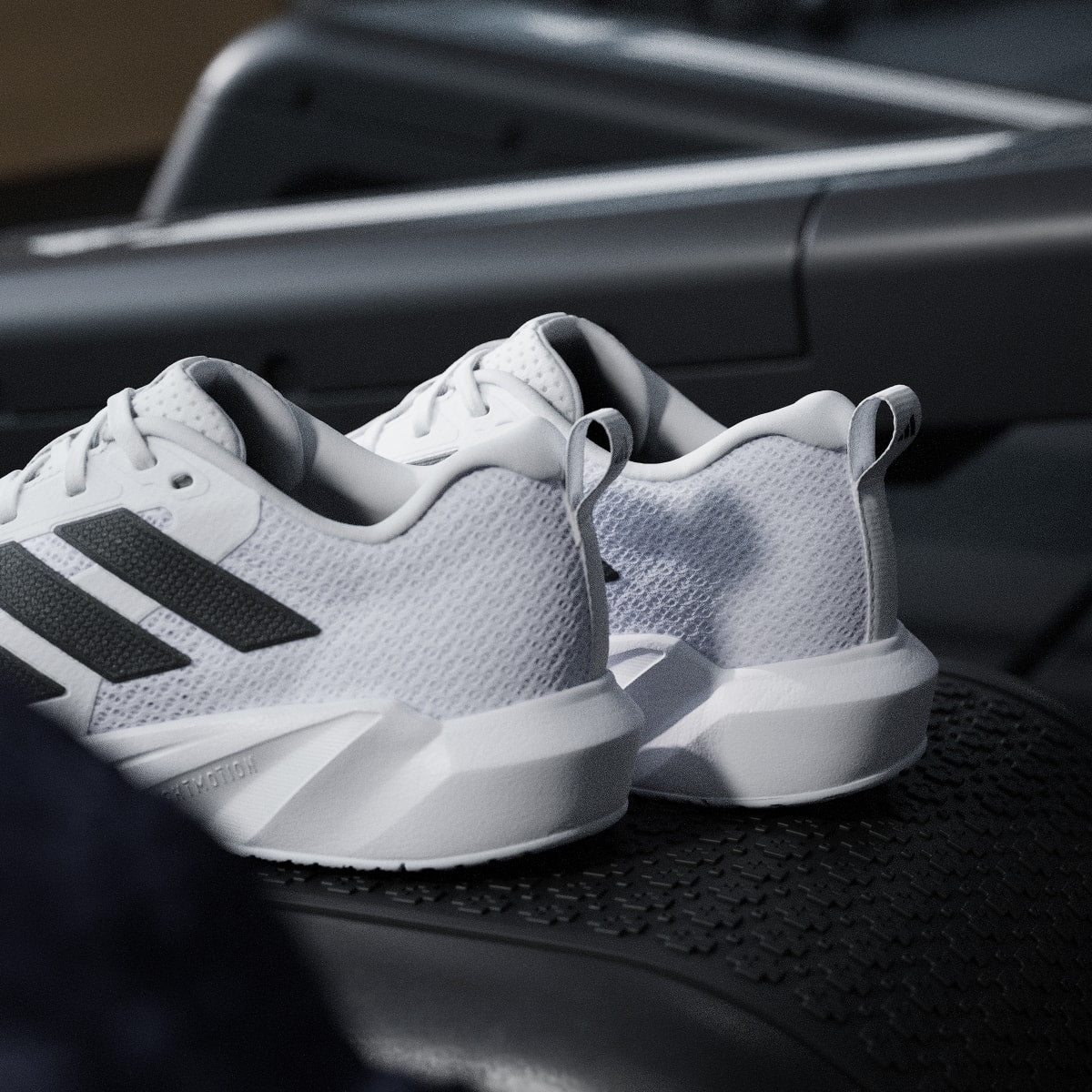 Adidas Women's Rapidmove Go Training Sneakers - Cloud White / Core Black / Silver Metallic - Image 10