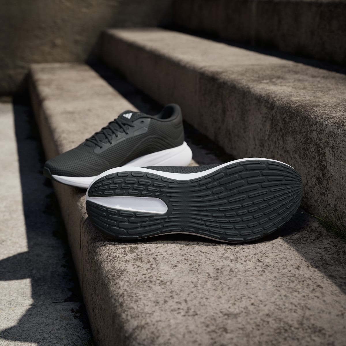 Adidas Women's Response Runner Shoes - Core Black / Cloud White / Cloud White - Image 4