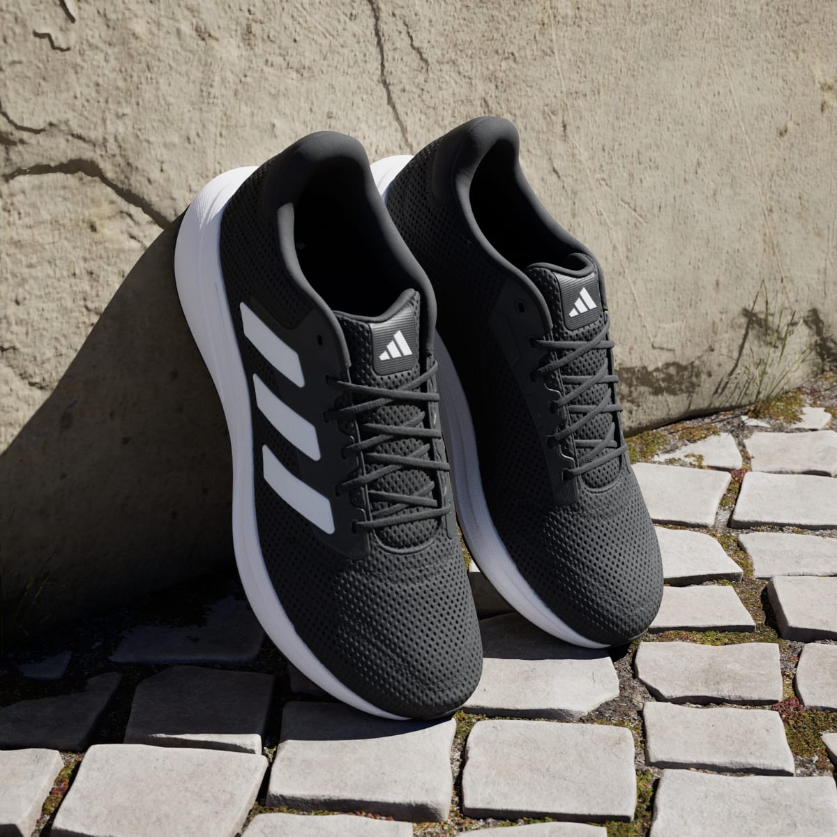 Adidas Men's Response Runner Shoes - Core Black / Cloud White / Cloud White - Image 5