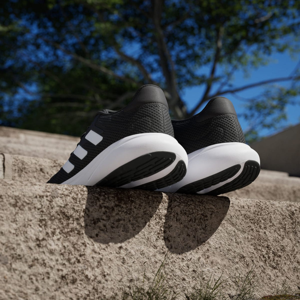 Adidas Men's Response Runner Shoes - Core Black / Cloud White / Cloud White - Image 6