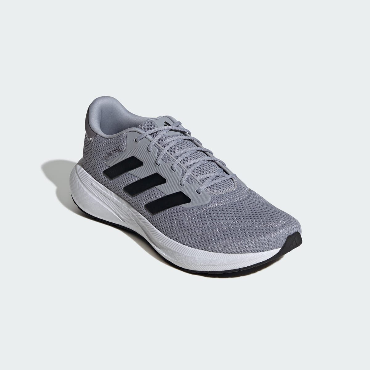 Adidas Men's Response Runner Shoes - Halo Silver / Core Black / Grey - Image 4