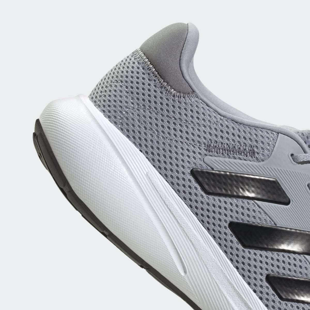 Adidas Men's Response Runner Shoes - Halo Silver / Core Black / Grey - Image 8