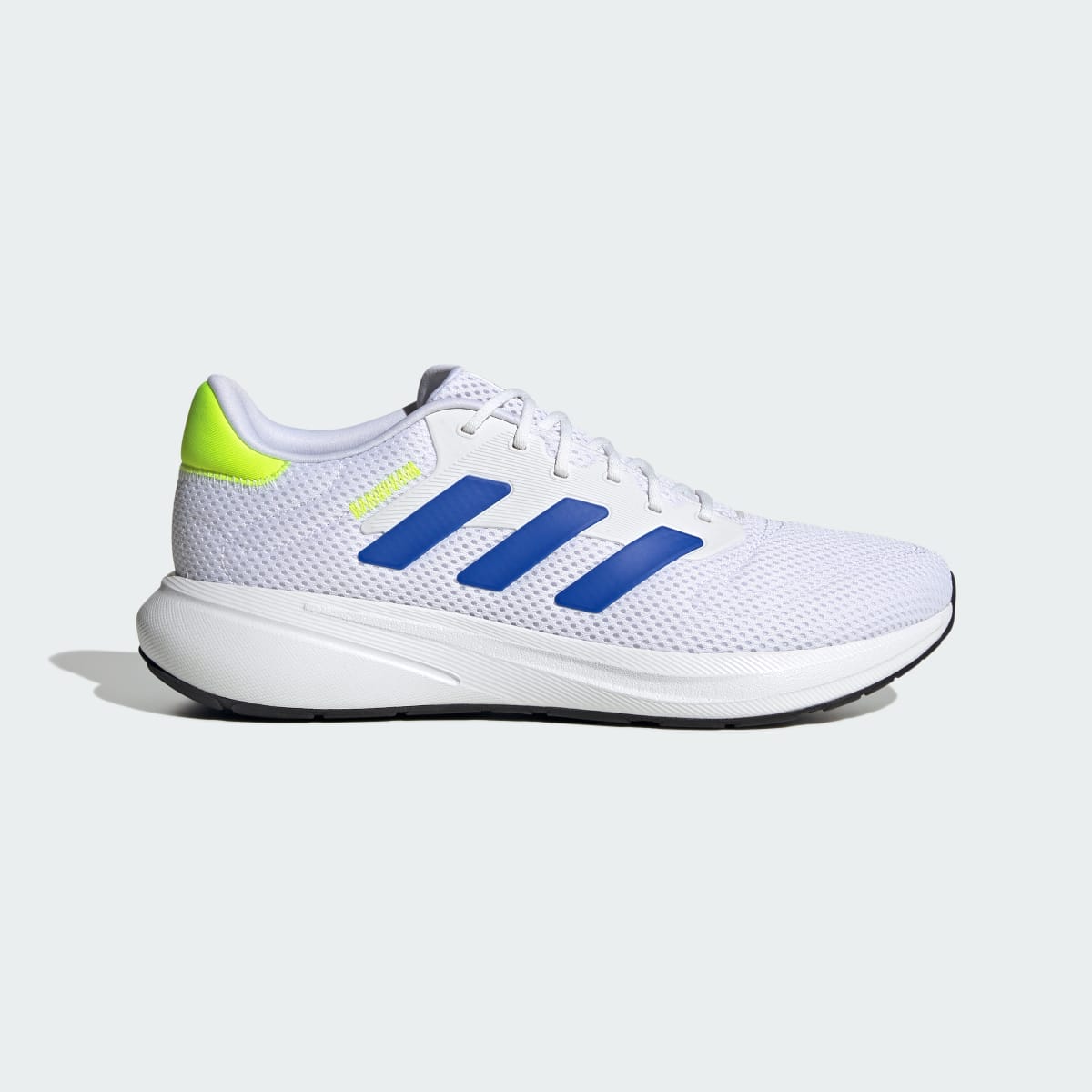 Adidas Women's Response Runner Shoes - Cloud White / Lucid Blue / Lucid Lemon - Image 1