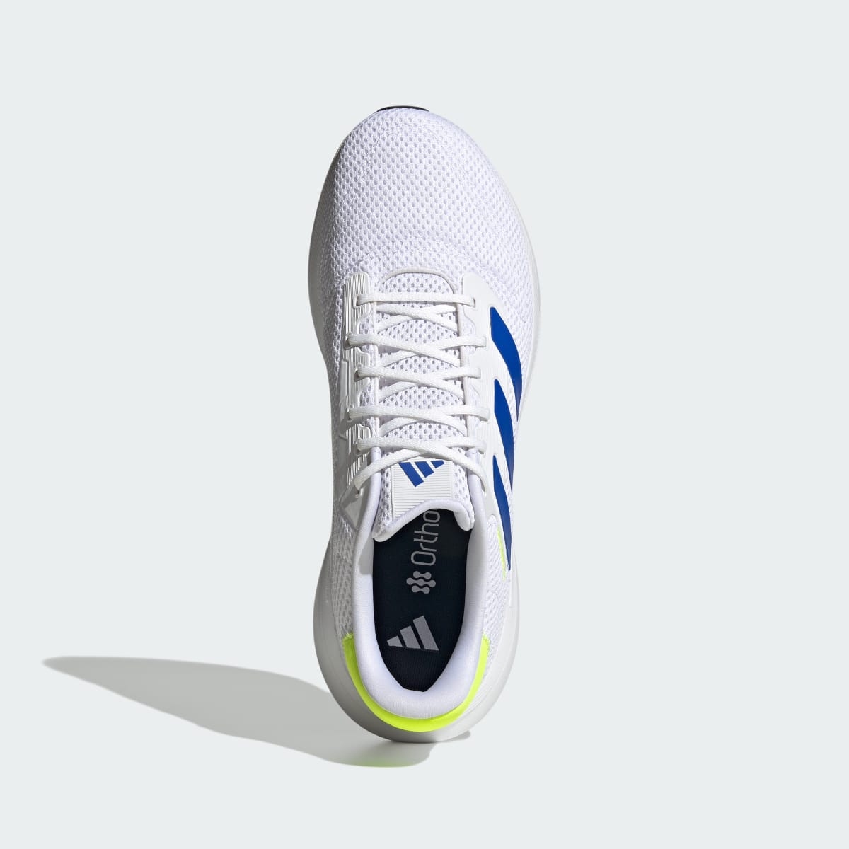 Adidas Women's Response Runner Shoes - Cloud White / Lucid Blue / Lucid Lemon - Image 2