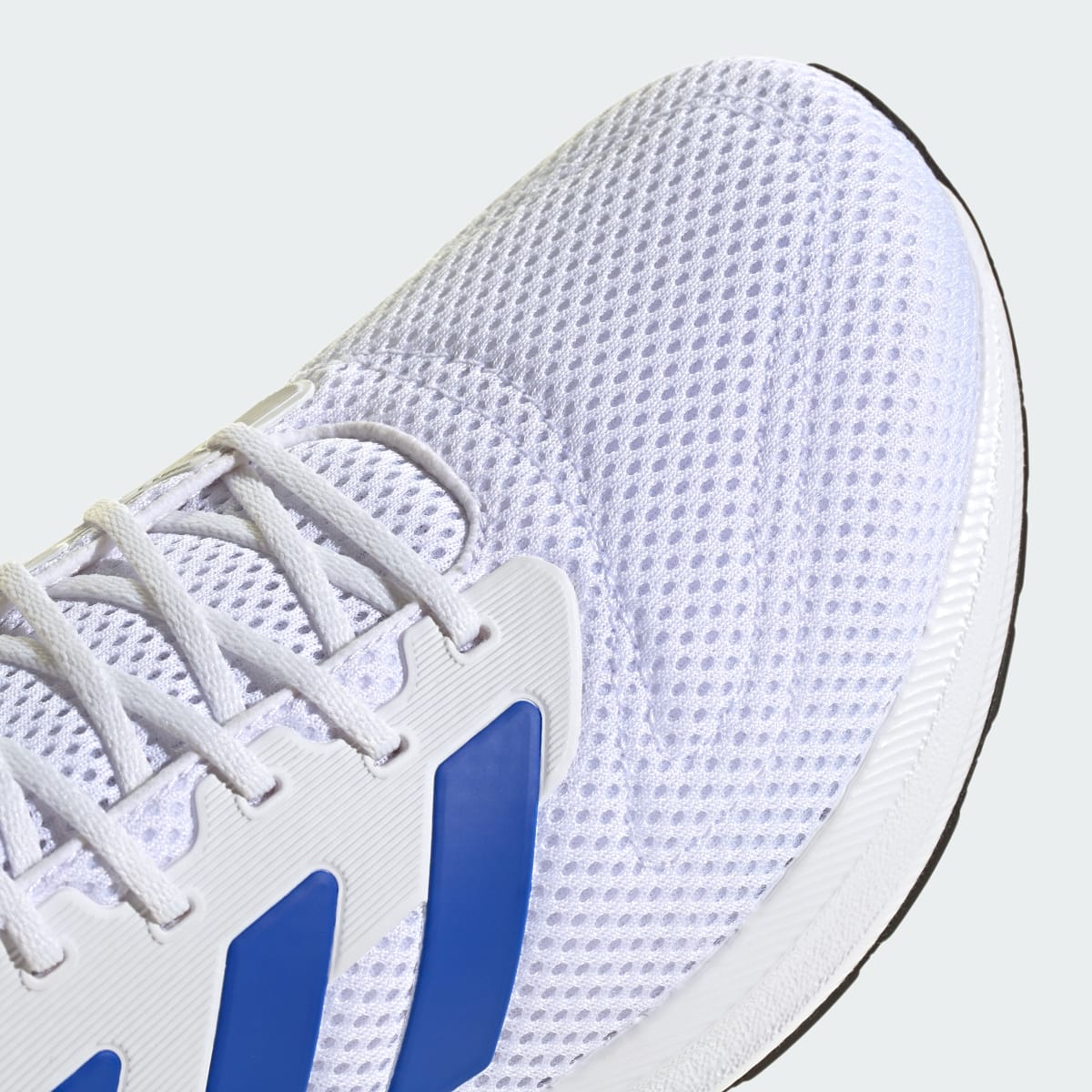 Adidas Women's Response Runner Shoes - Cloud White / Lucid Blue / Lucid Lemon - Image 8